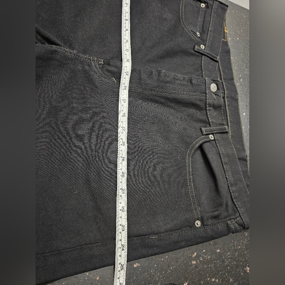 LEVI STRAUSS & CO. Men's Black Jeans 505. Size: 40/36 - Picture 15 of 16